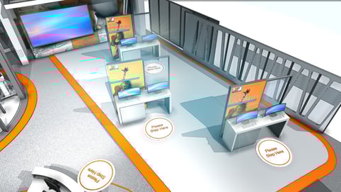 trade show exhibit builders, custom trade show exhibit builders, trade show display builders