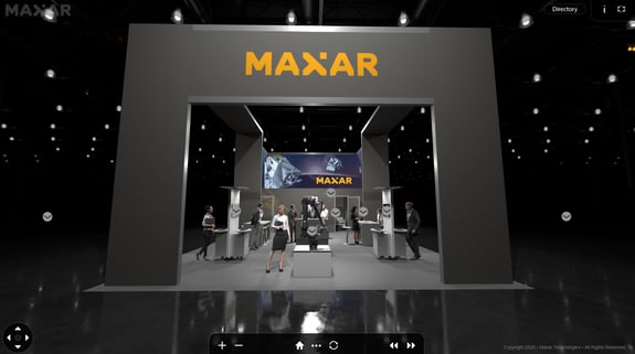 Maxar Technologies ExhibitCast - Virtual Exhibit
